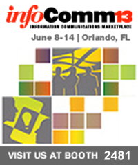 תערוכת אינפוקום, אורלנדו, ארה"ב - ביתן 2481